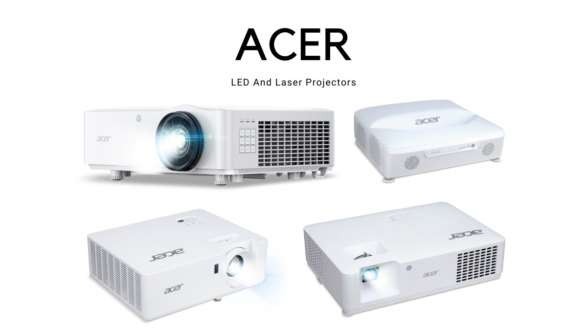 Acer'dan Yeni Led Lazer Projeksiyonlar