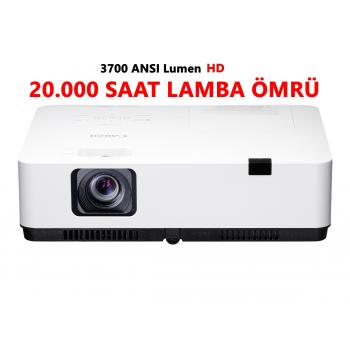 CANON LV-WX370 3700 ANSILUMEN - 20 BİN SAAT LAMBA ÖMÜRLÜ HD PROJEKSİYON