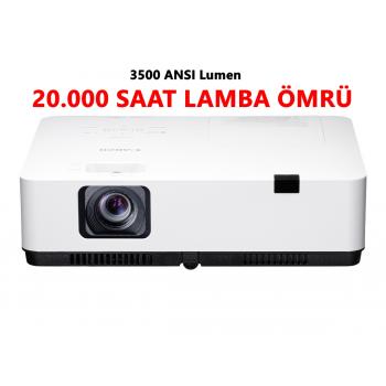 CANON LV-X350 3500 ANSILUMEN - 20 BİN SAAT LAMBA ÖMÜRLÜ PROJEKSİYON