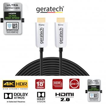GERATECH Sertifikalı 4K 18 Gbps 40 MT HDMI 2.0 KABLO