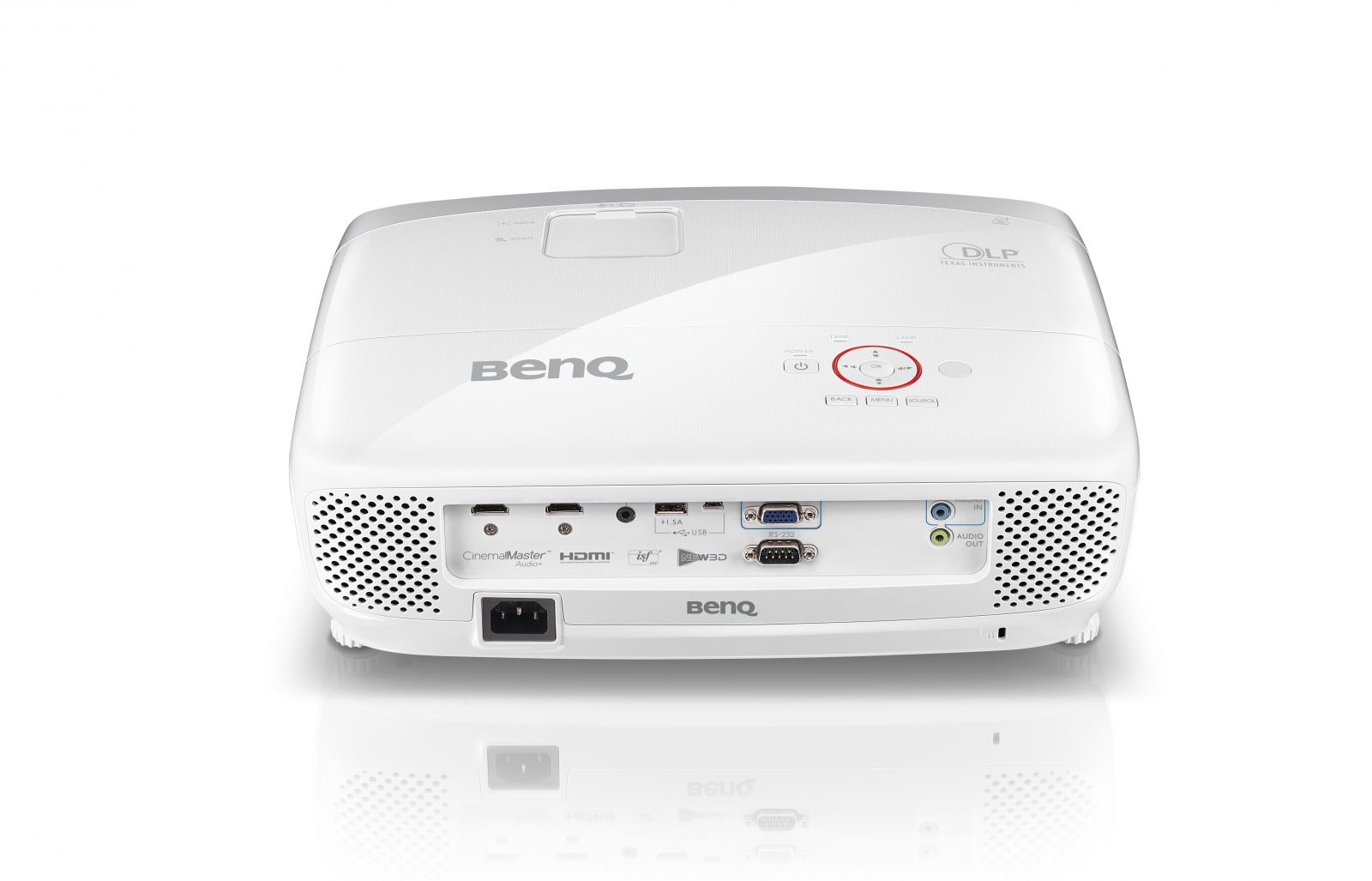 BenQ HT2150ST bağlantı paneli